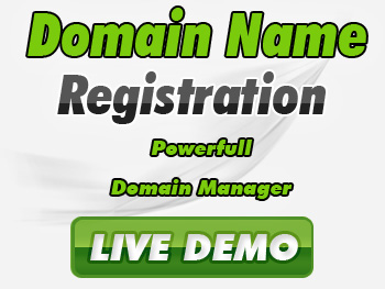 Modestly priced domain registration